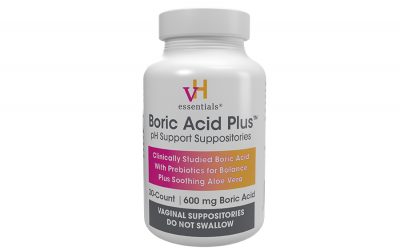 vH essentials Boric Acid Plus Suppositories