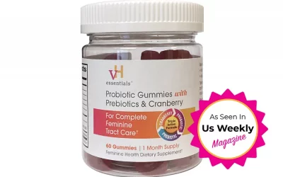 vH essentials Probiotic Gummies featuring Prebiotics & Cranberry