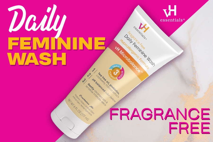 vH essentials Fragrance Free Daily Feminine Wash